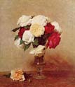 vase of roses